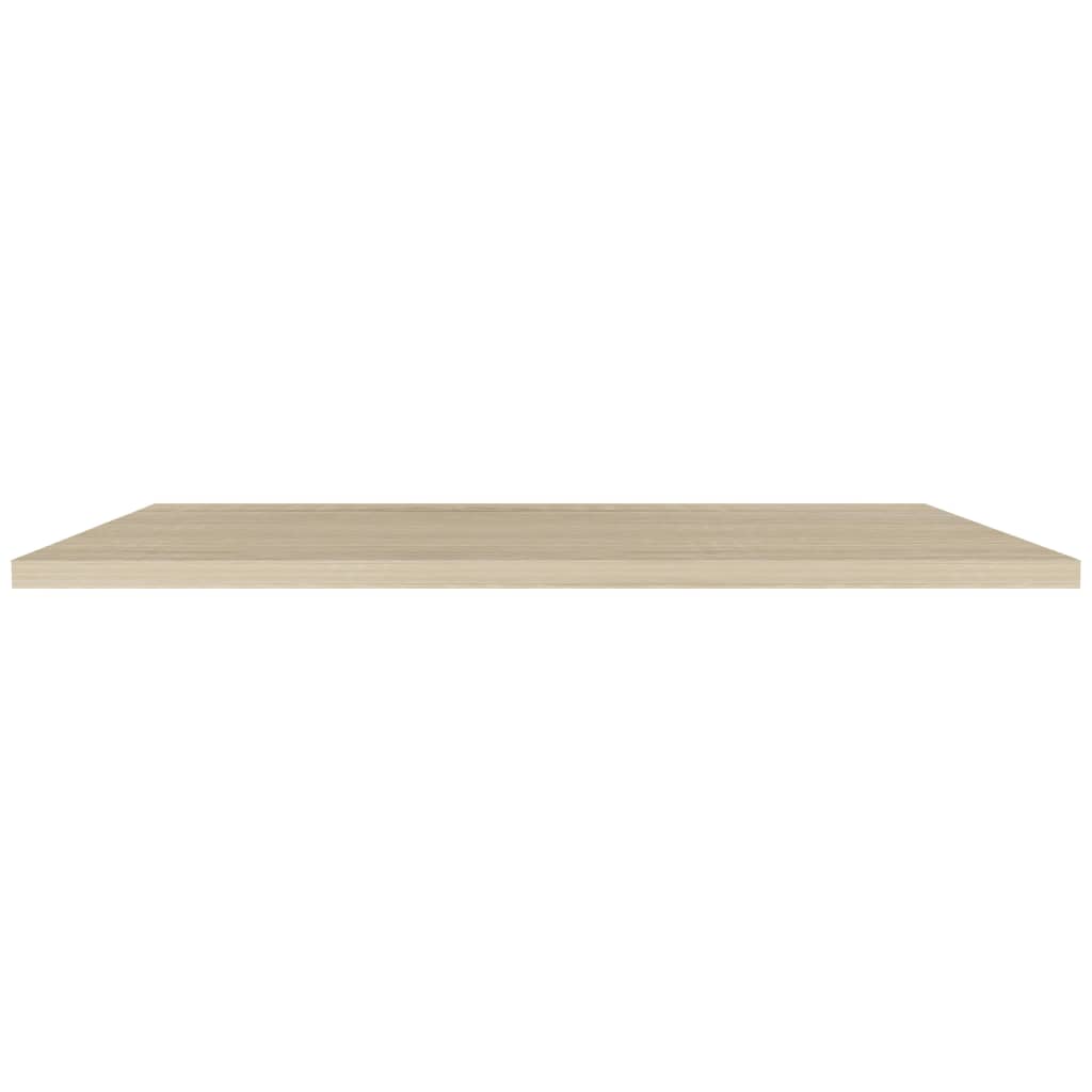 Scaffale a Parete Rovere 120x23,5x3,8 cm in MDF