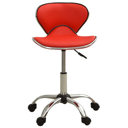 Sgabello da Salone Spa Rosso in Similpelle