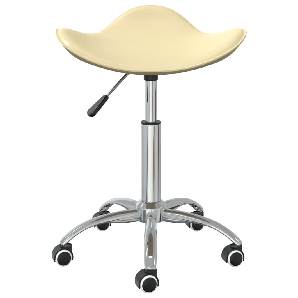Sgabello da Salone Spa Crema in Similpelle