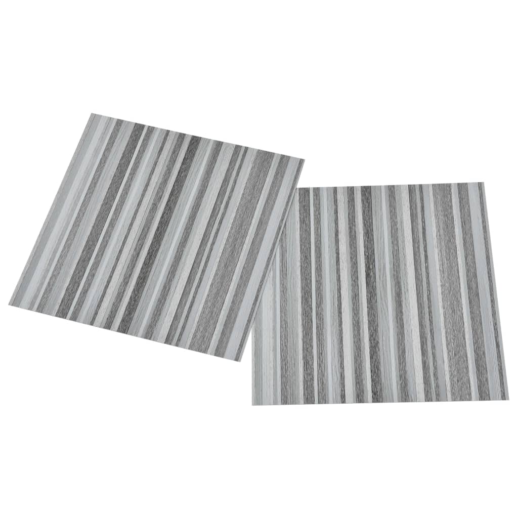 Listoni Pavimenti Autoadesivi 55 pz in PVC 5,11m² Grigio Chiaro