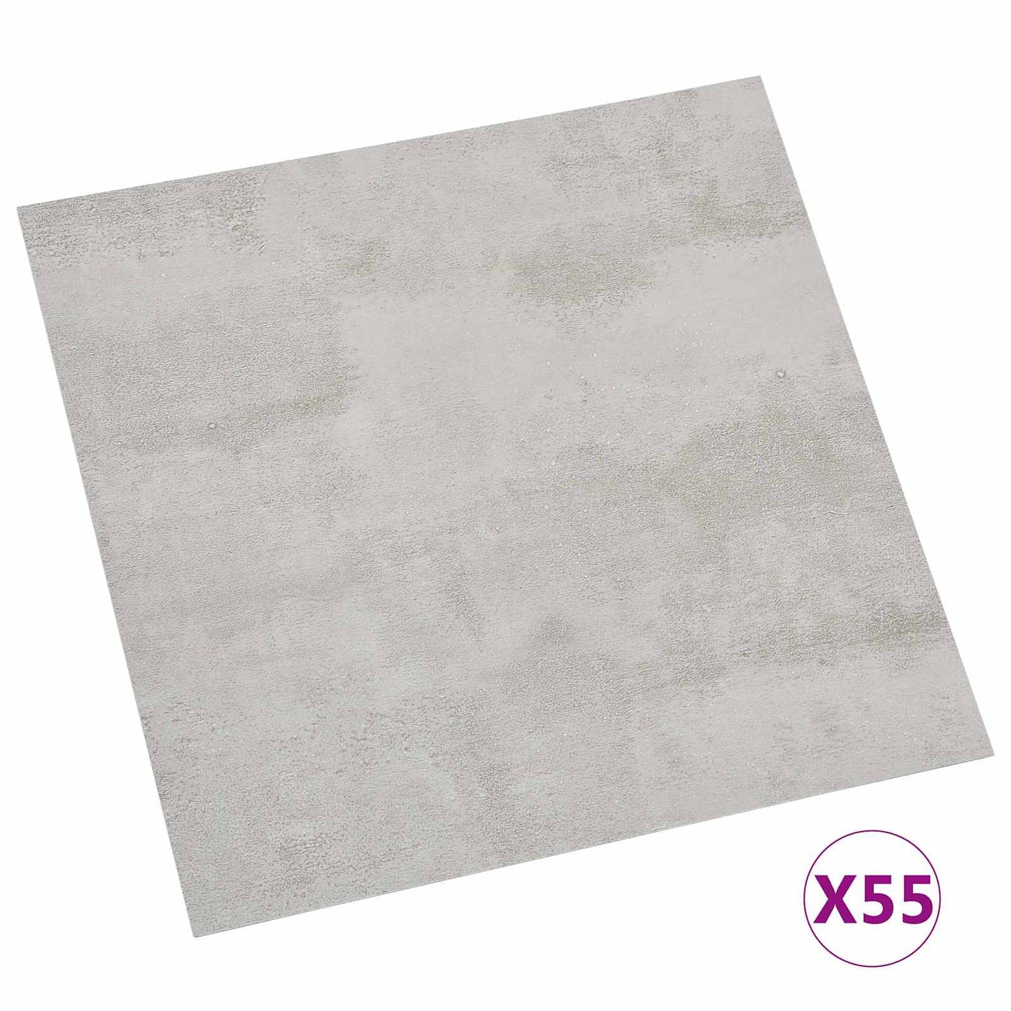 Tavole per Pavimenti 55 pcs Grigio chiaro 5,11 mÂ² PVC