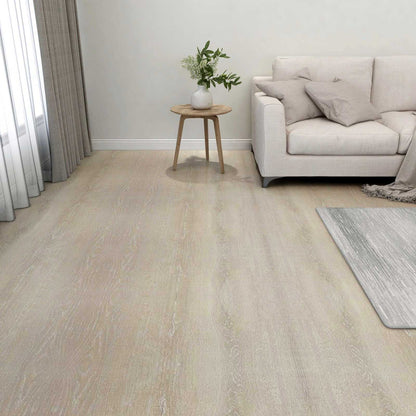 Tavole per Pavimenti 55 pcs Beige 5,11 mÂ² PVC