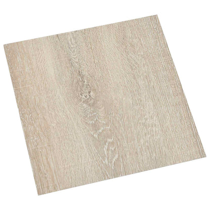 Tavole per Pavimenti 55 pcs Beige 5,11 mÂ² PVC