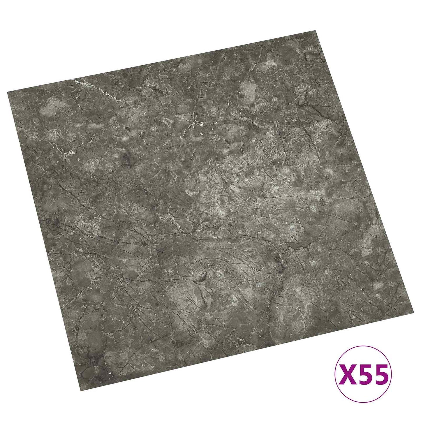 Tavole per Pavimenti 55 pcs Grigio 5,11 mÂ² PVC