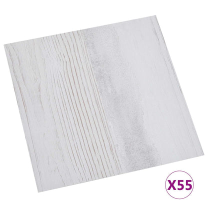 Tavole per Pavimenti 55 pcs Grigio chiaro 5,11 mÂ² PVC