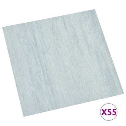 Tavole per Pavimenti 55 pcs Verde 5,11 mÂ² PVC