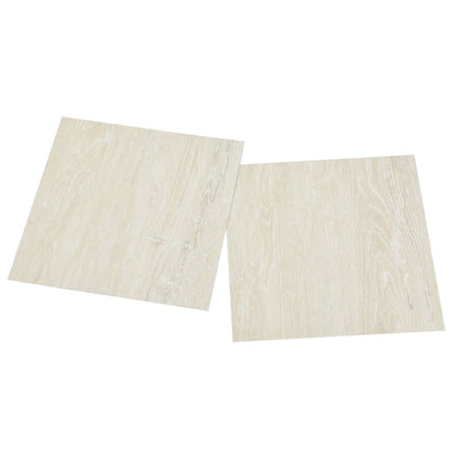 Listoni per Pavimenti Autoadesivi 55 pz in PVC 5,11 m² Crema