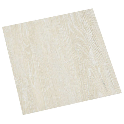 Tavole per Pavimenti 55 pcs Crema 5,11 mÂ² PVC