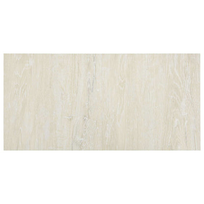 Tavole per Pavimenti 55 pcs Crema 5,11 mÂ² PVC