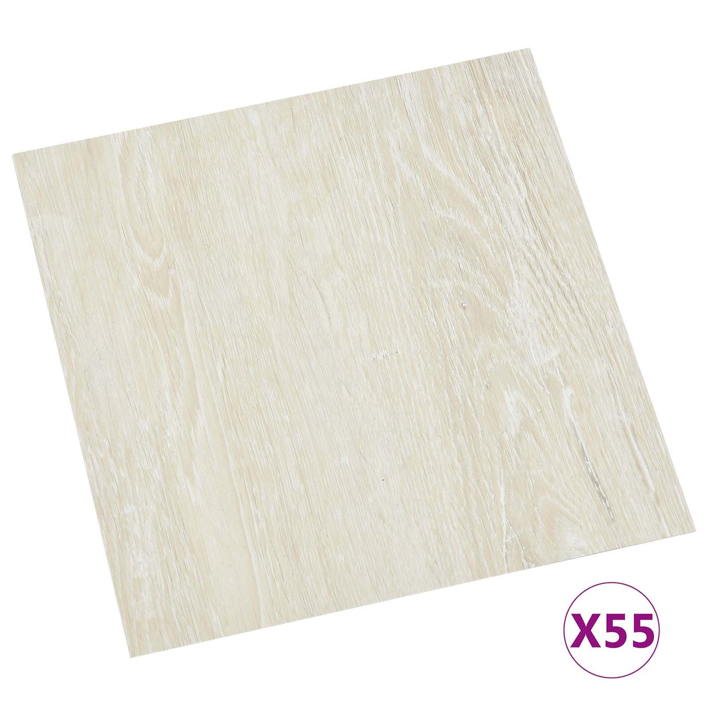Tavole per Pavimenti 55 pcs Crema 5,11 mÂ² PVC