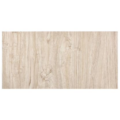 Listoni Pavimenti Autoadesivi 55 pz PVC 5,11 m² Marrone Chiaro