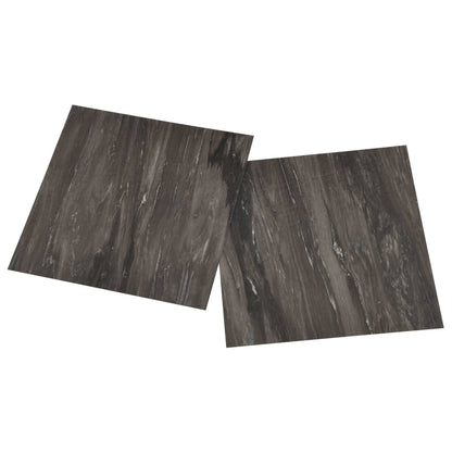 Listoni Pavimenti Autoadesivi 55 pz in PVC 5,11 m² Grigio Scuro