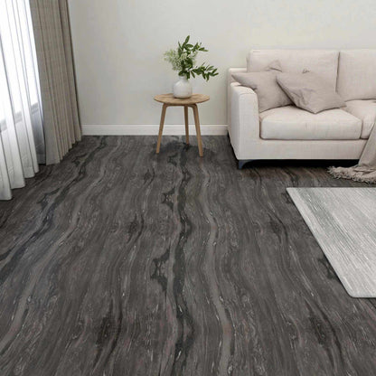 Tavole per Pavimenti 55 pcs Grigio scuro 5,11 mÂ² PVC
