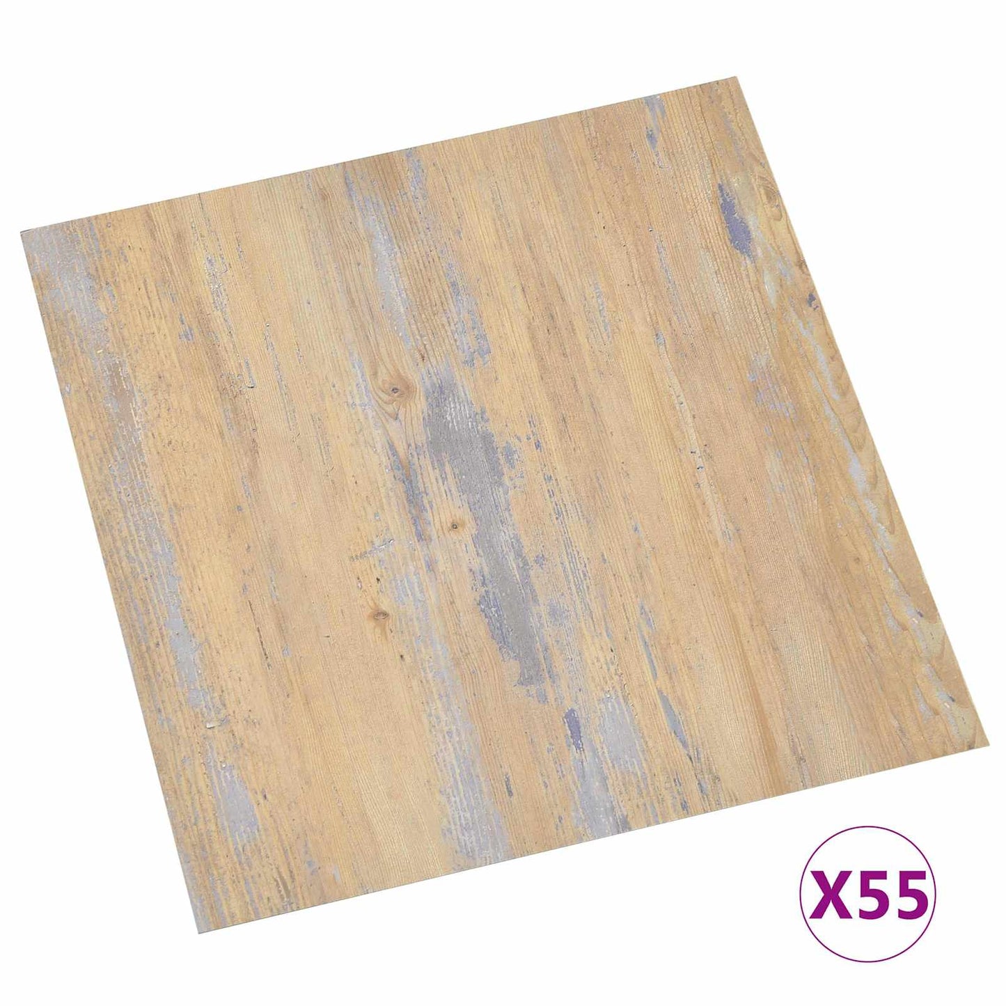 Tavole per Pavimenti 55 pcs Marrone 5,11 mÂ² PVC