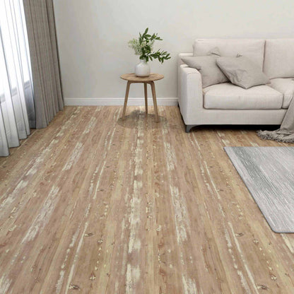 Tavole per Pavimenti 55 pcs Marrone 5,11 mÂ² PVC