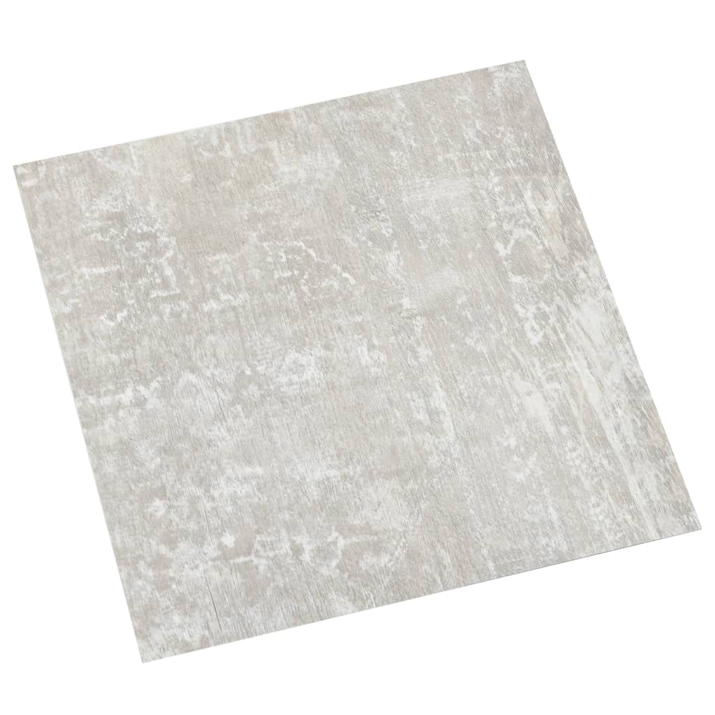 Listoni Pavimenti Autoadesivi 55 pz in PVC 5,11m² Grigio Chiaro