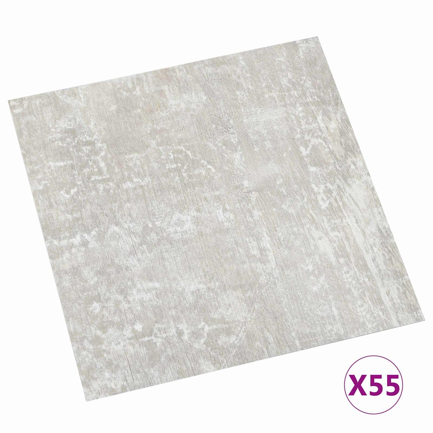 Tavole per Pavimenti 55 pcs Grigio chiaro 5,11 mÂ² PVC