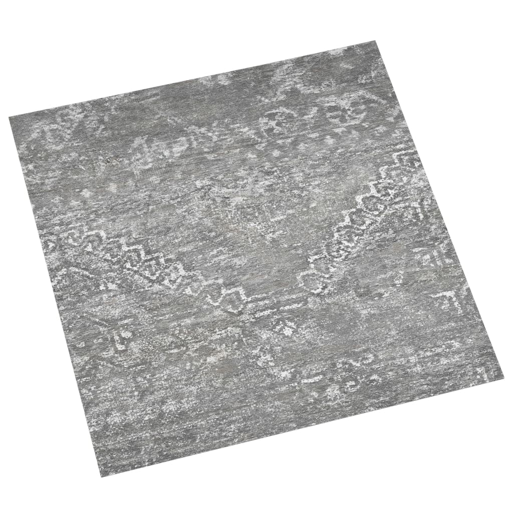 Listoni Pavimenti Autoadesivi 55 pz PVC 5,11 m² Grigio Cemento