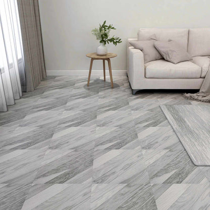 Tavole per Pavimenti 55 pcs Grigio 5,11 mÂ² PVC