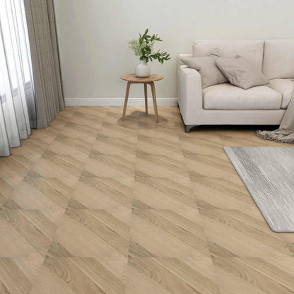 Tavole per Pavimenti 55 pcs Marrone 5,11 mÂ² PVC