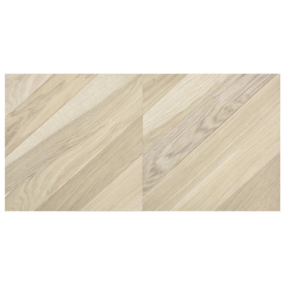 Listoni Pavimenti Autoadesivi 55 pz in PVC 5,11 m² Beige Rigati