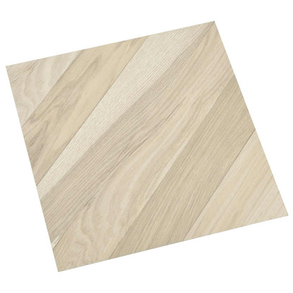 Tavole per Pavimenti 55 pcs Beige 5,11 mÂ² PVC