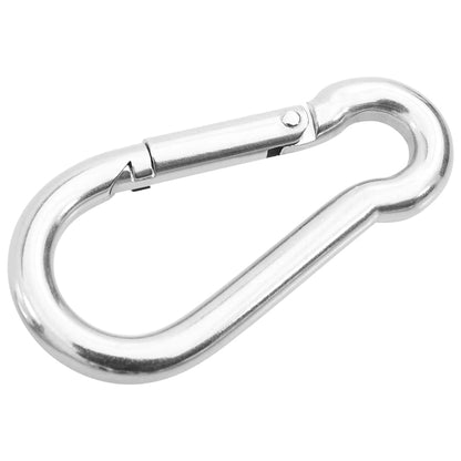 Set Accessori per Vela Parasole 12 pz in Acciaio Inossidabile