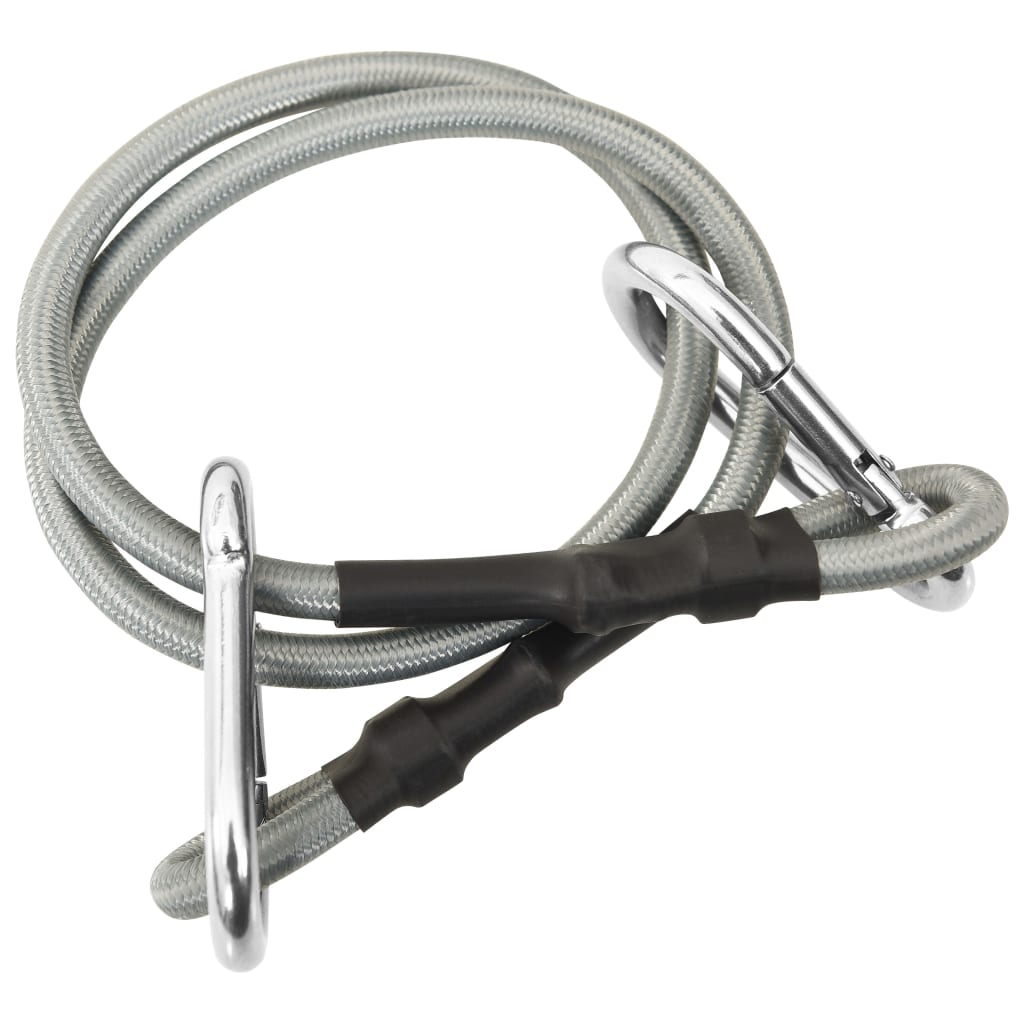 Corde con Moschettone 4 pz Gomma