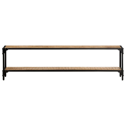 Mobile Porta TV 150x30x40 cm Legno Massello di Mango