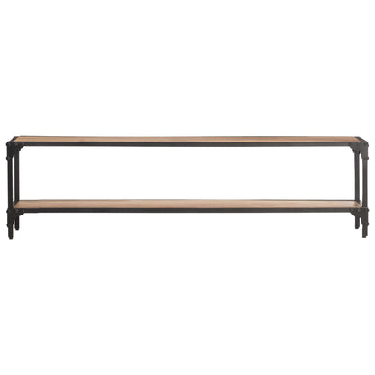 Mobile Porta TV 150x30x40 cm Legno Massello di Acacia