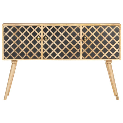 Credenza 118x35x75 cm in Legno Massello di Mango