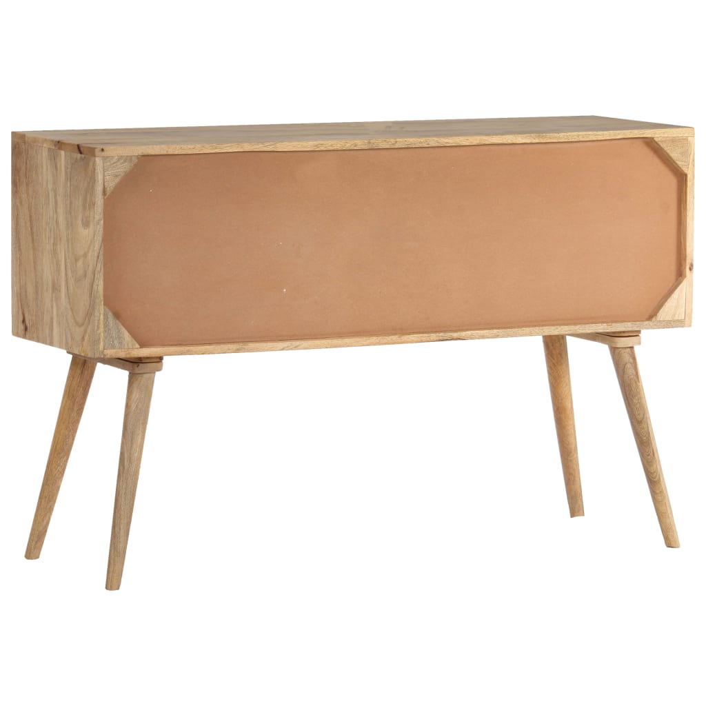 Credenza 118x35x75 cm in Legno Massello di Mango