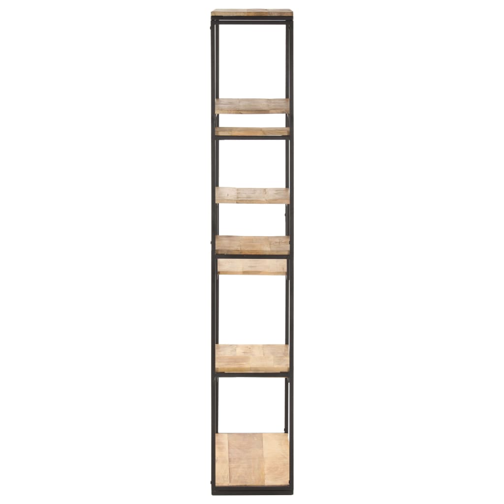 Libreria 80x30x180 cm in Legno di Mango Grezzo