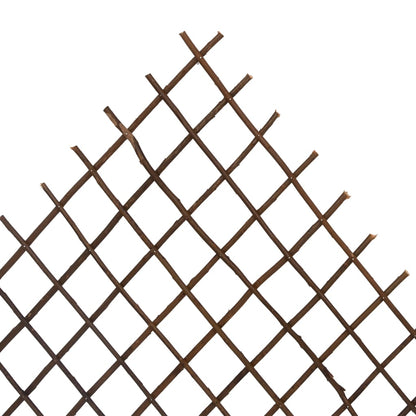 Recinzione a Traliccio 5 pz 170x105 cm in Salice