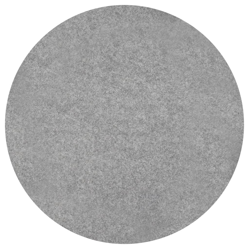 Erba Artificiale con Tacchetti D. 170 cm Grigio Rotondo