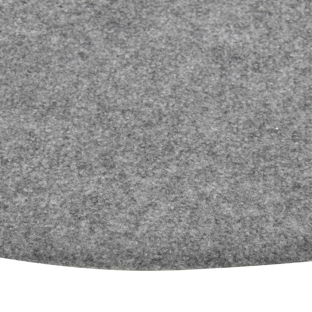 Erba Artificiale con Tacchetti D. 170 cm Grigio Rotondo