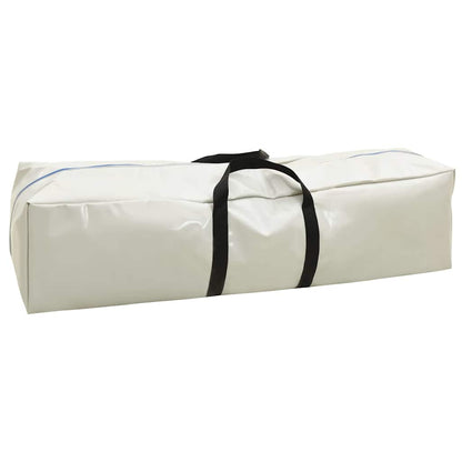Tappetino Ginnastica Gonfiabile con Pompa 60x100x10 cm PVC Blu
