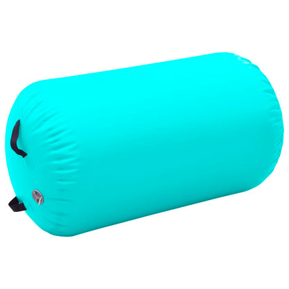 Rullo da Ginnastica Gonfiabile con Pompa 100x60 cm in PVC Verde