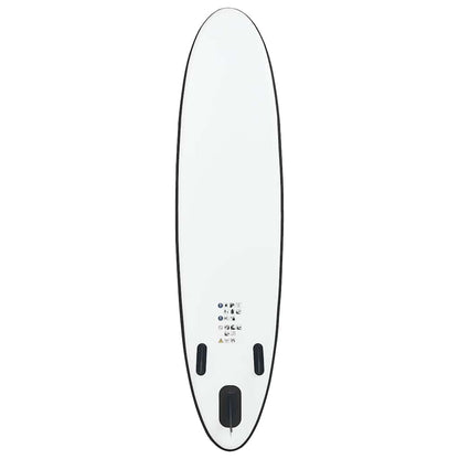 Set Tavola da SUP Gonfiabile Nero e Bianco