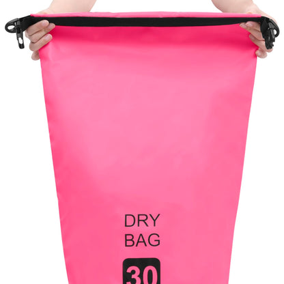 Borsa Impermeabile Rosa 30 L in PVC