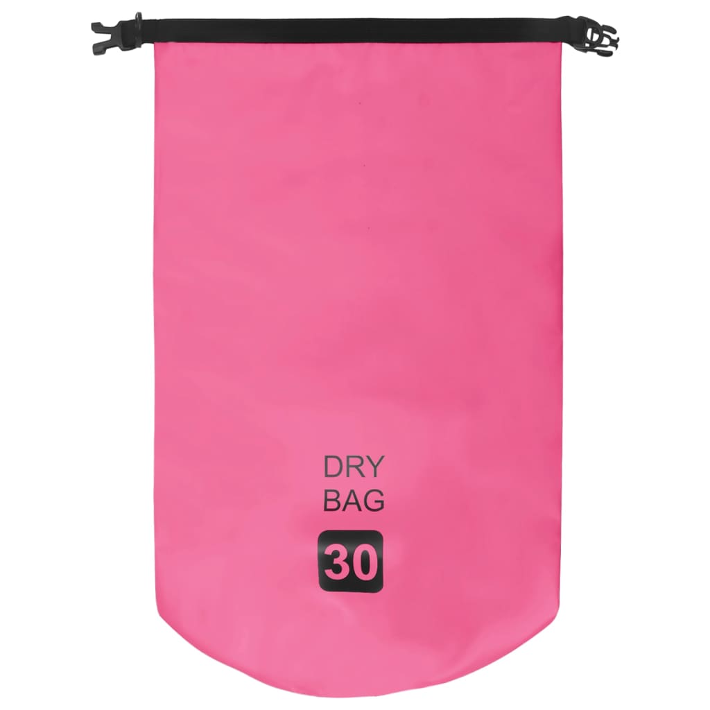 Borsa Impermeabile Rosa 30 L in PVC