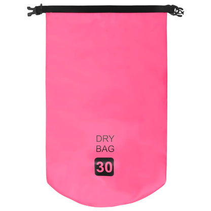 Borsa Impermeabile Rosa 30 L in PVC