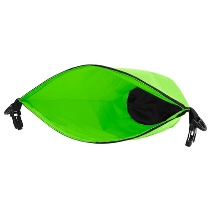 Borsa Impermeabile con Cerniera Verde 20 L in PVC