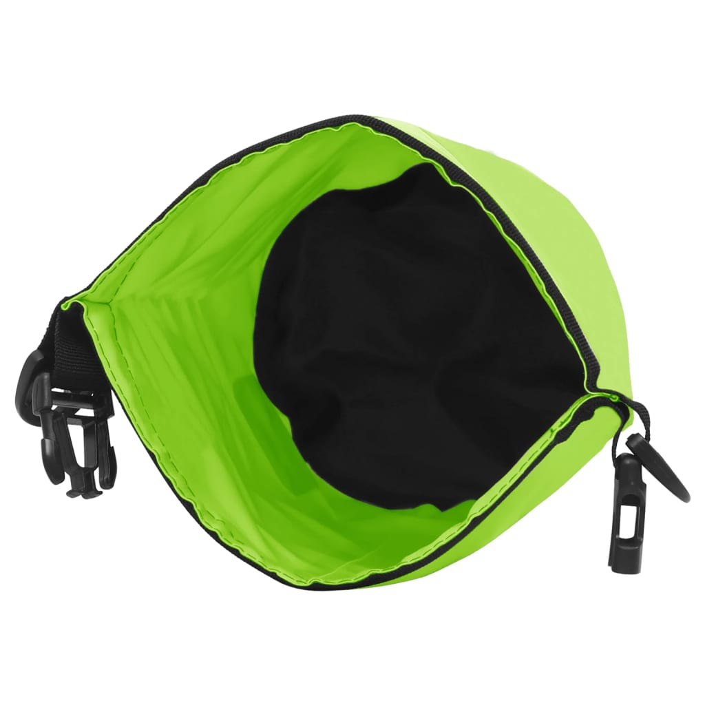 Borsa Impermeabile Verde 5 L in PVC
