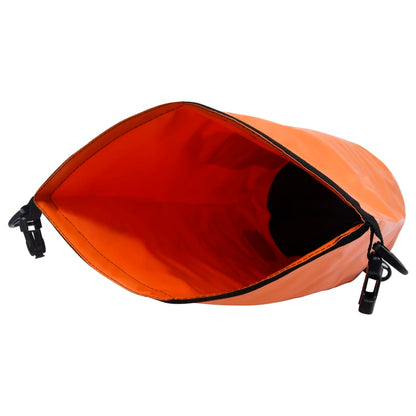 Borsa Impermeabile con Cerniera Arancione 15 L in PVC