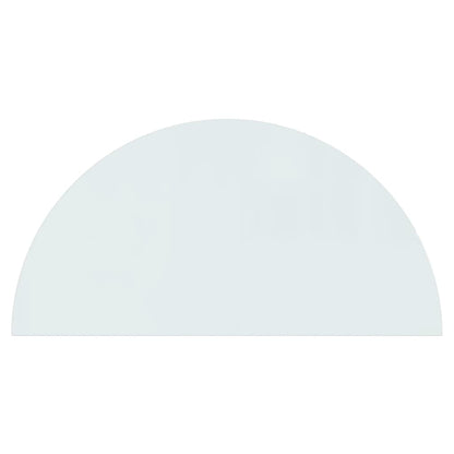 Lastra in Vetro per Caminetto Semicircolare 1200x600 mm
