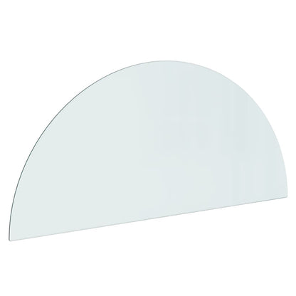 Lastra in Vetro per Caminetto Semicircolare 1200x500 mm