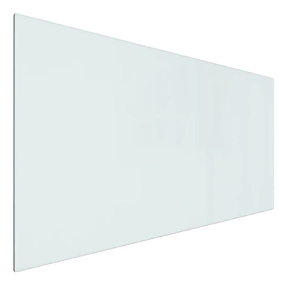 Lastra in Vetro per Caminetto Rettangolare 100x50 cm