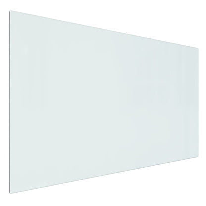 Lastra in Vetro per Caminetto Rettangolare 100x60 cm
