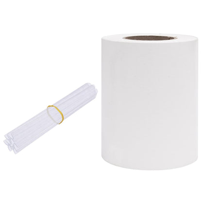 Recinzione Frangivento da Giardino PVC 35x0,19 m Bianco